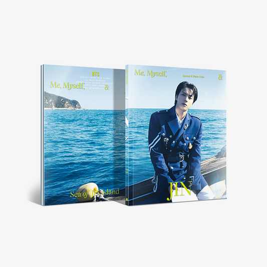 BTS Jin Special 8 Photo-Folio Me, Myself and Jin "Sea of Jin island"