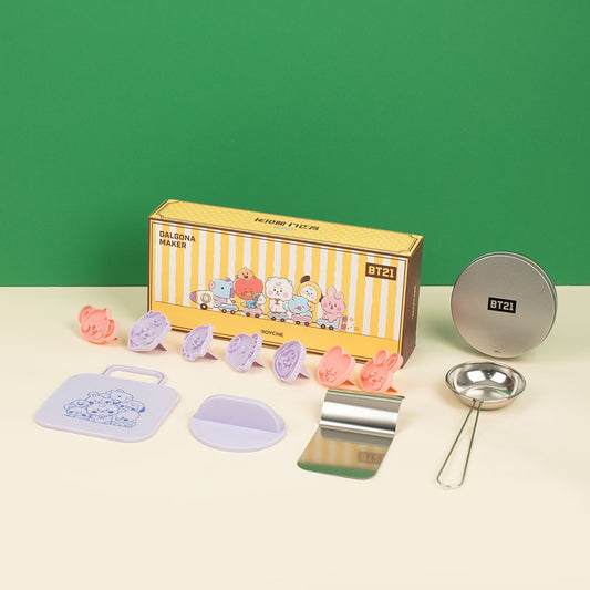 BT21 Baby Dalgona Maker Set / Squid Game Dalgona Candy Maker