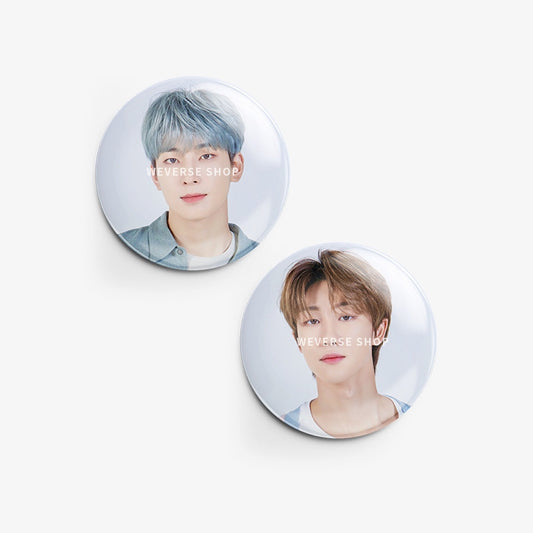 SEVENTEEN CARAT LAND Big Pin Button