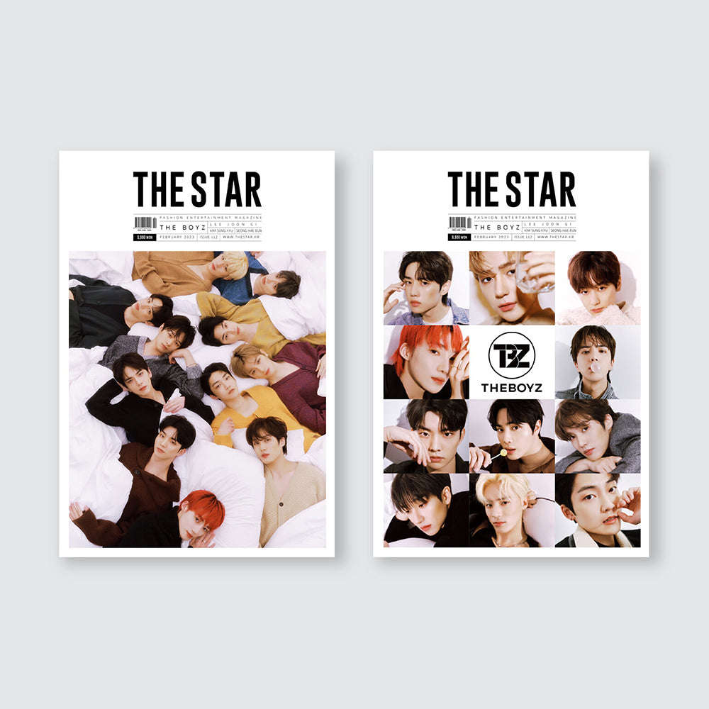 THE STAR Korea Magazine February 2023 : THE BOYZ / LEE JOON GI Cover