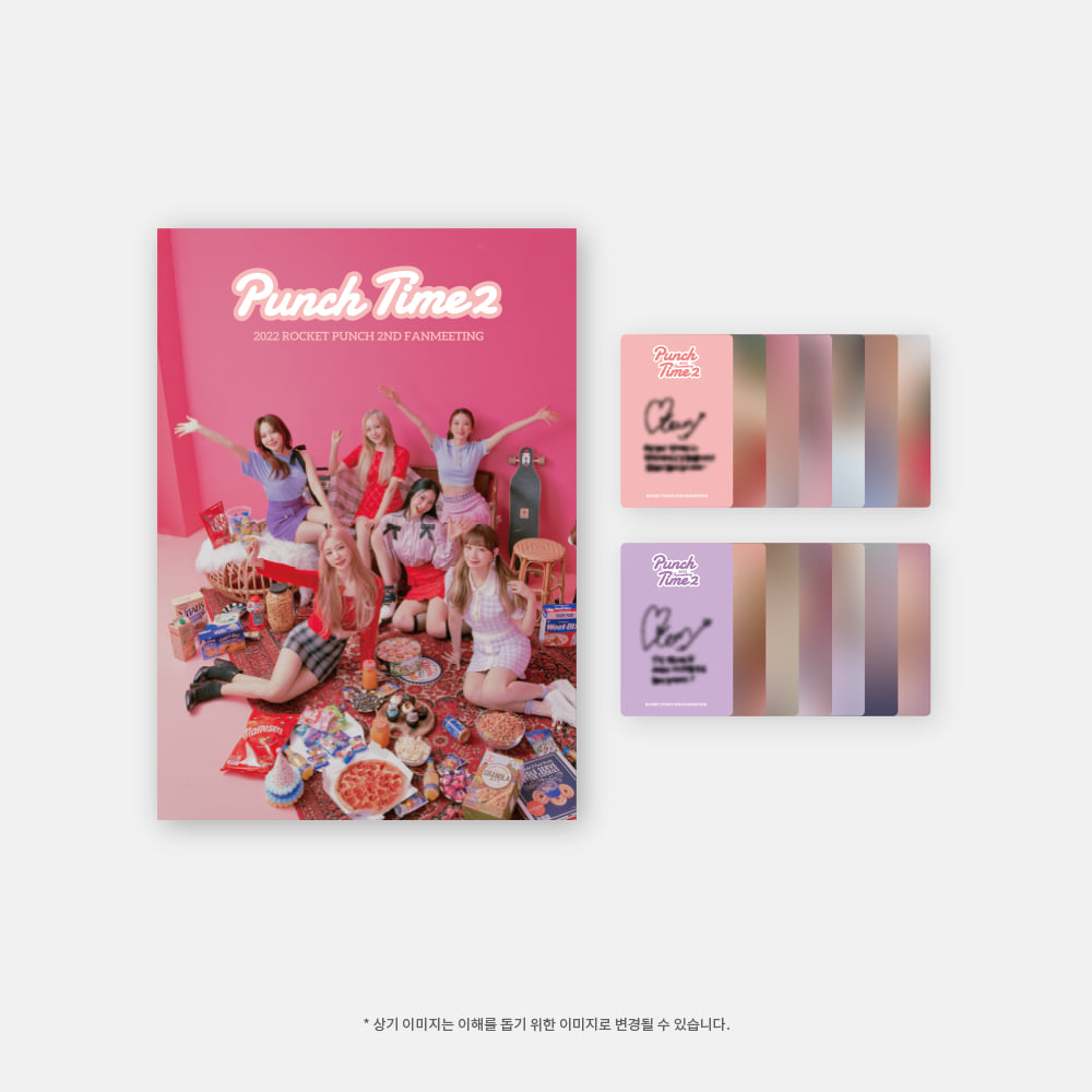 ROCKET PUNCH 2nd Fanmeeting Photobook + Photocard Set