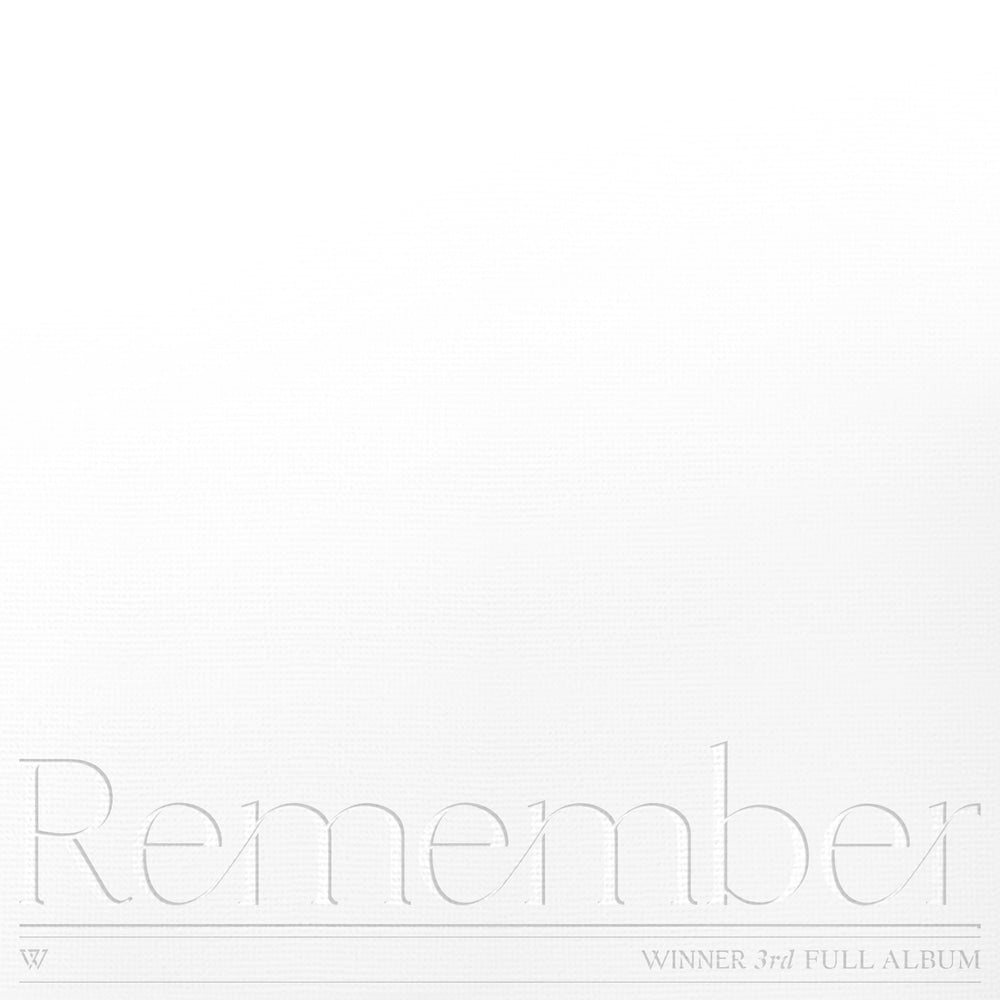 Winner Remember WINNER 3rd Full Album : REMEMBER – KPOP2U_Unnie