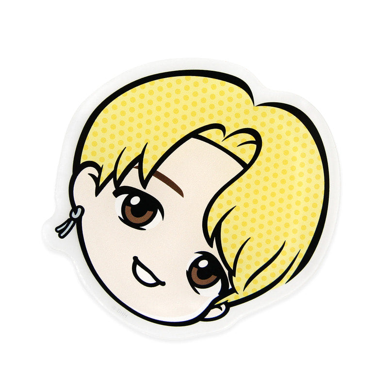 BTS Tiny Tan BUTTER Acrylic Coaster
