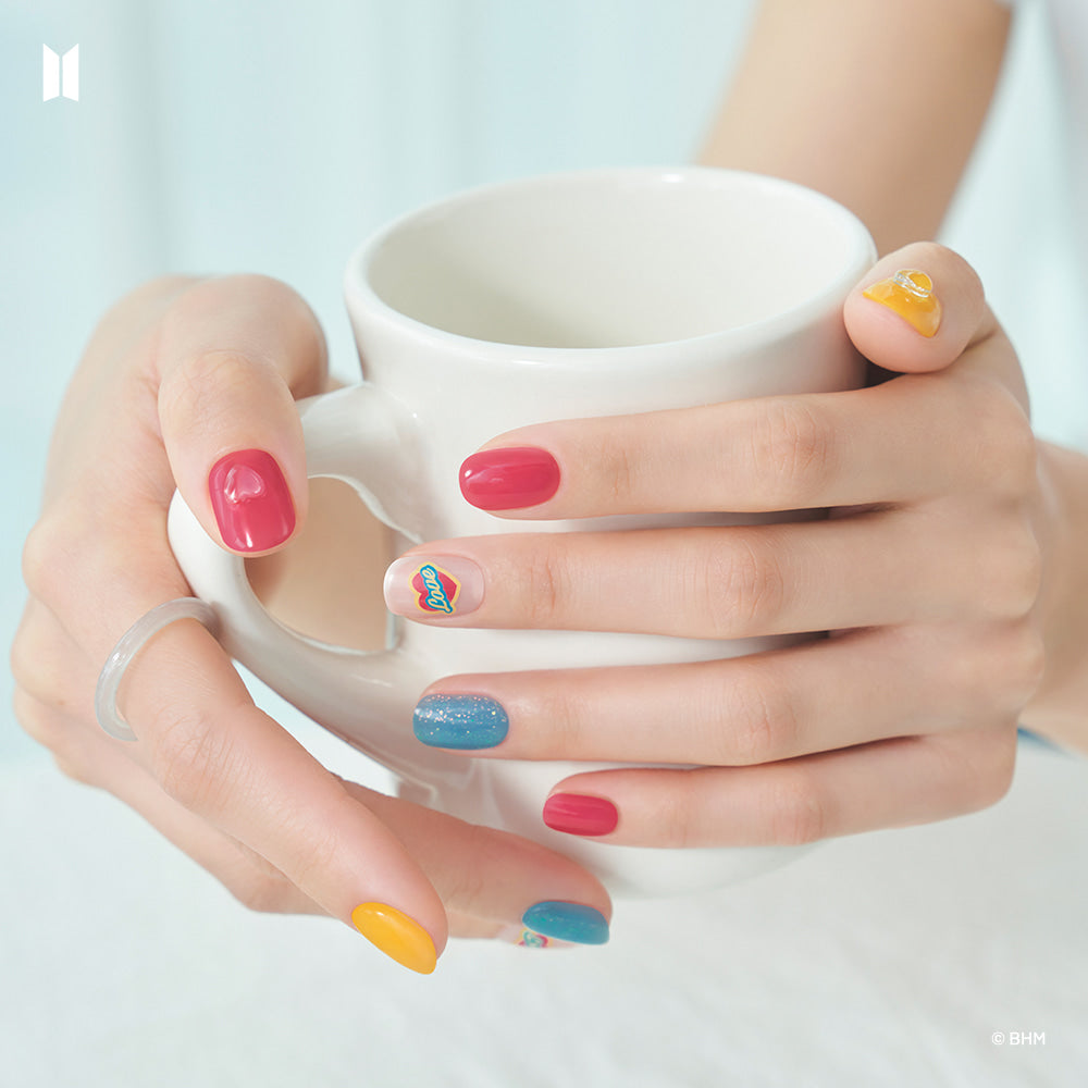 BTS X Gelato Factory Jellymix Nail : Lovey Dovey