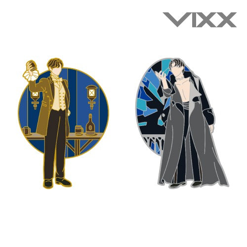 VIXX LEO I'm Still Here - And You Are Metal Badge Set