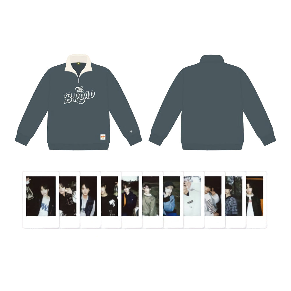 THE BOYZ 2022 Fancon : The B-Road Half Zip-Up Sweatshirt