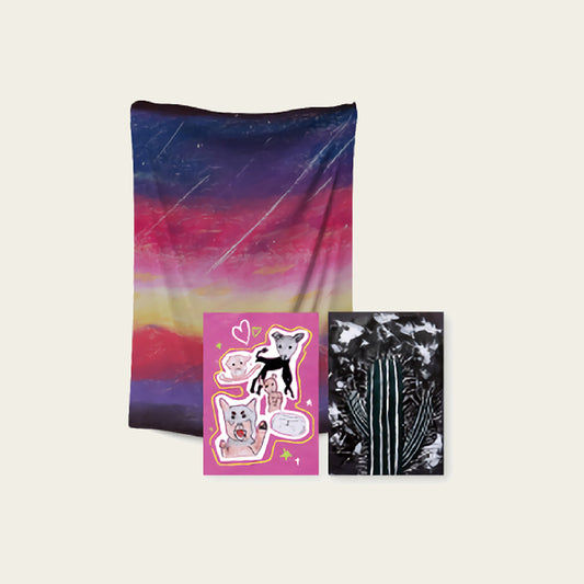 TWICE [5th World Tour: READY TO BE] JEONGYEON Chiffon Fabric Poster Set