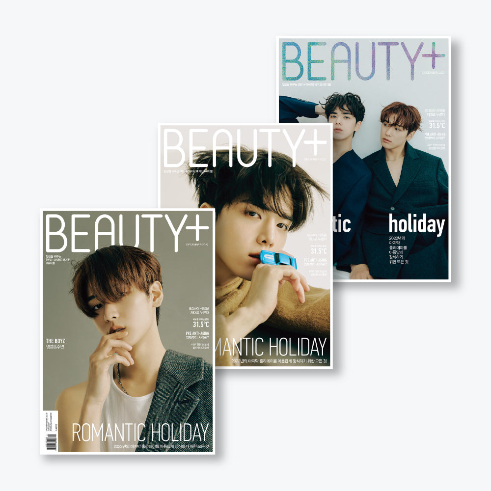 BEAUTY+ Magazine December 2022 : THE BOYZ Cover