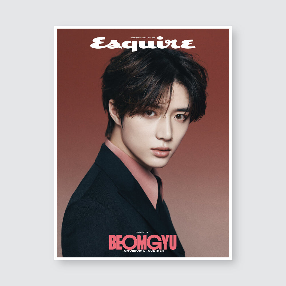 ESQUIRE Korea Magazine February 2023 : TXT Cover