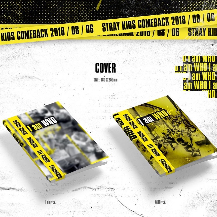 STRAY KIDS 2nd Mini Album : I AM WHO (Random Ver)