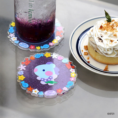 BT21 minini Summer Sky Acrylic Coaster