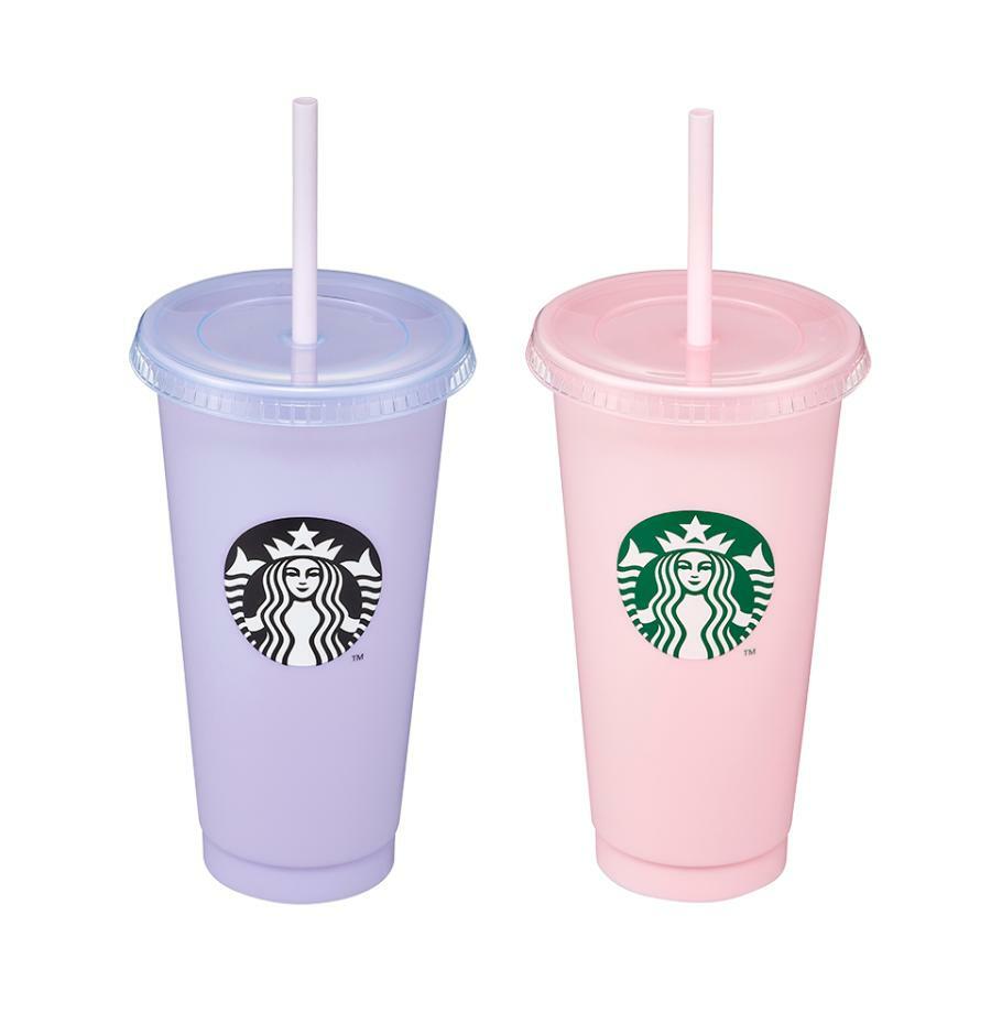 Starbucks Korea 22 Cherry Blossom Color Changing Coldcup Set 709ml