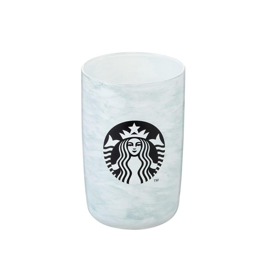 Starbucks Korea 22 Summer SS Ocean Marble Glass 355ml