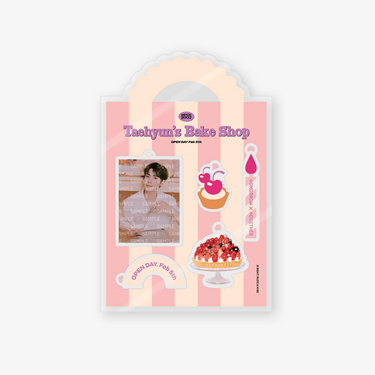 TXT Taehyun's Bake Shop Acrylic Keyring Set