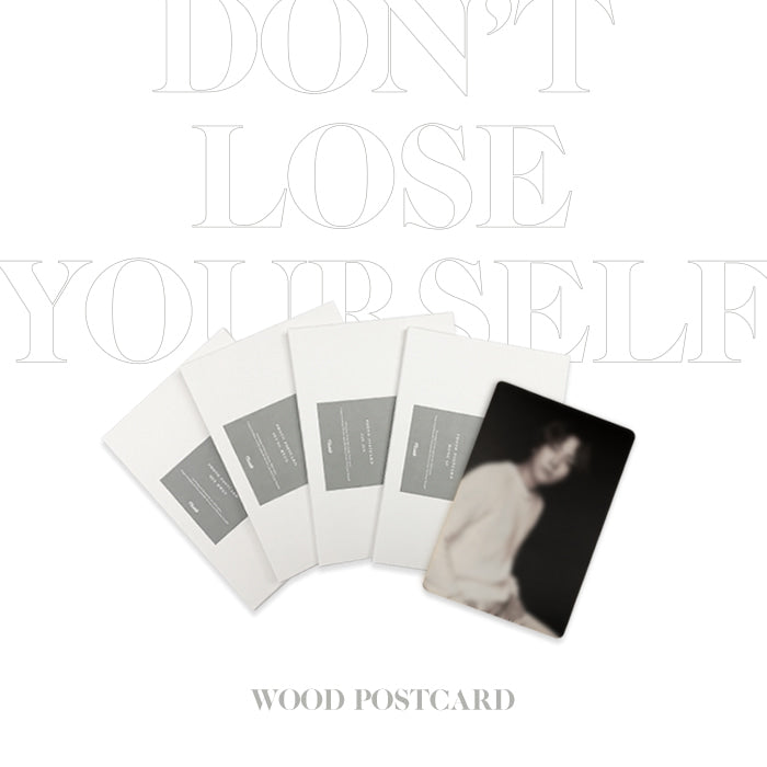 FTISLAND DON'T LOSE YOURSELF Wood Postcard