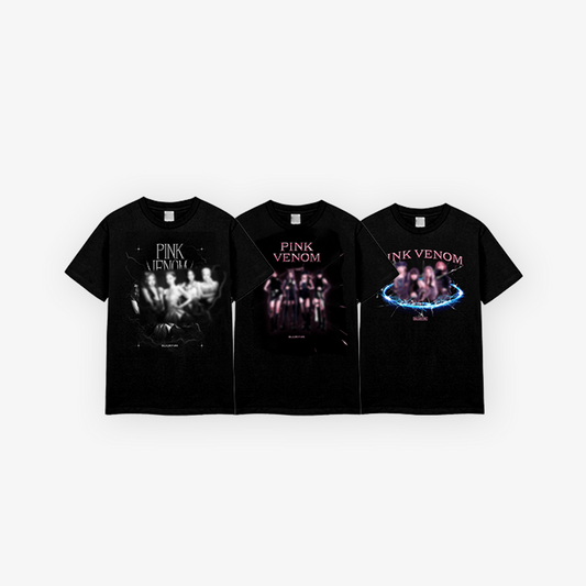 BLACKPINK PINK VENOM Photo T-Shirts