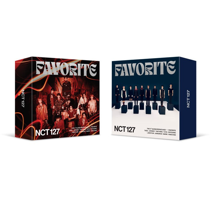 NCT 127 The 3rd Album Repackage : Favorite (Kit Ver.)