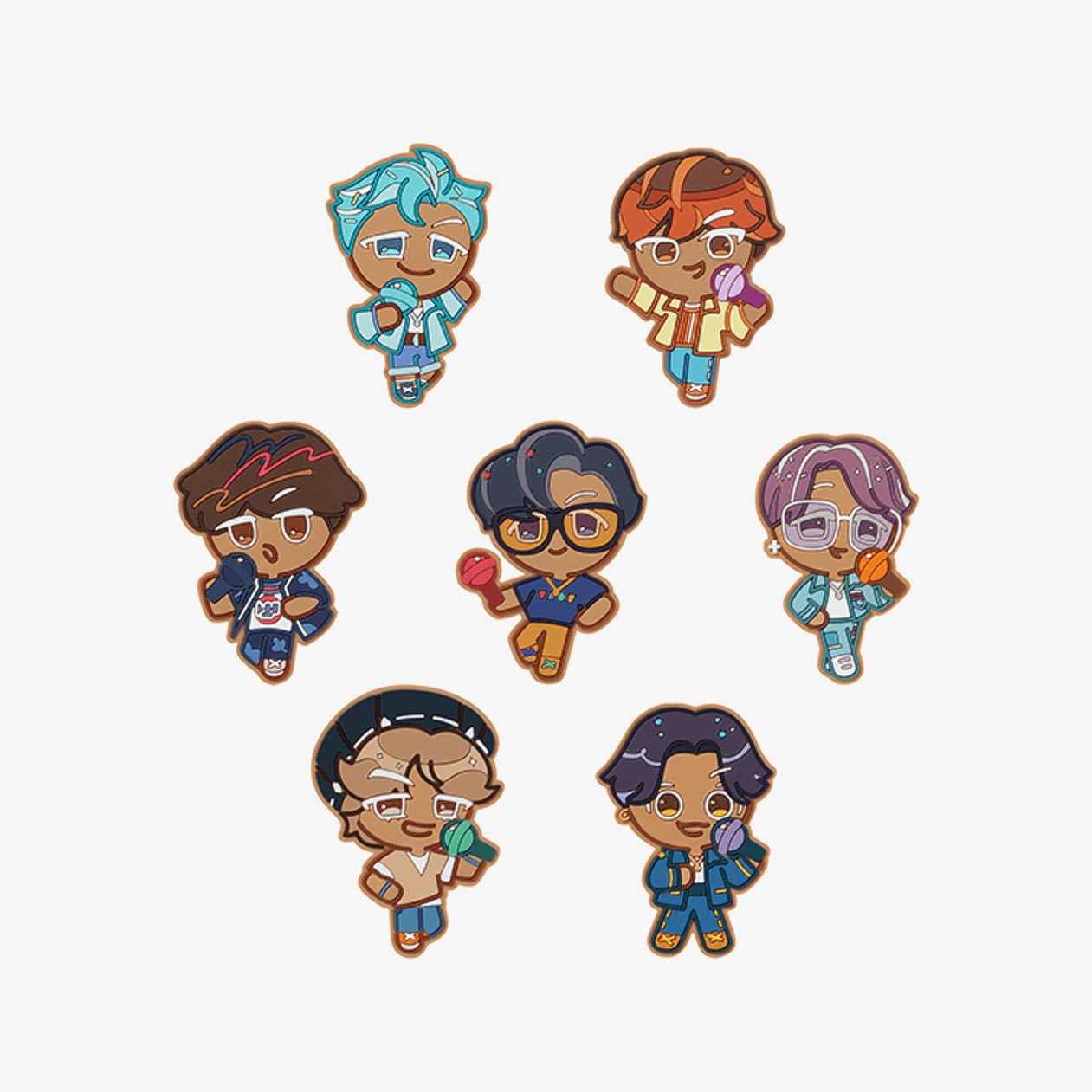 BTS X COOKIE RUN: KINGDOM Magnet Set