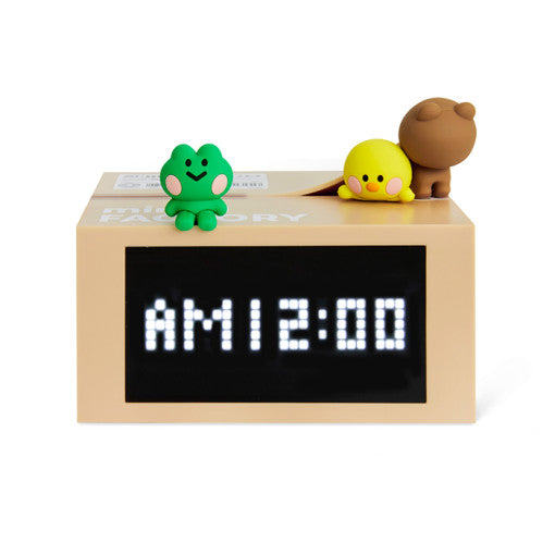 LINE FRIENDS minini Digital Clock