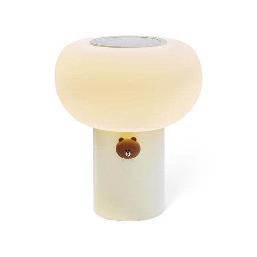 LINE FRIENDS BROWN Potable Wireless Charging LED Mood Light