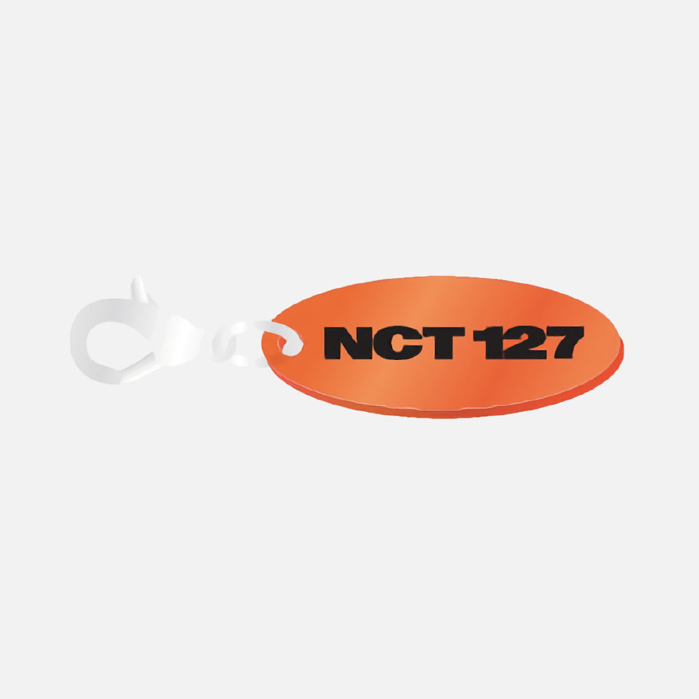 (Pre-Order)NCT 127 2 Baddies Pop Up Store Logo Acrylic Keyring Charm