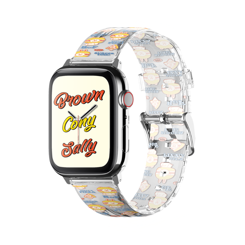 LINE FRIENDS Burger Time Apple Watch Strap Band