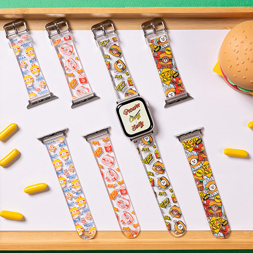 LINE FRIENDS Burger Time Apple Watch Strap Band