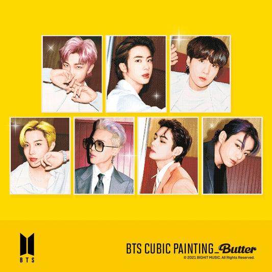 BTS Cubic Painting 6 (BUTTER Cubic Painting)