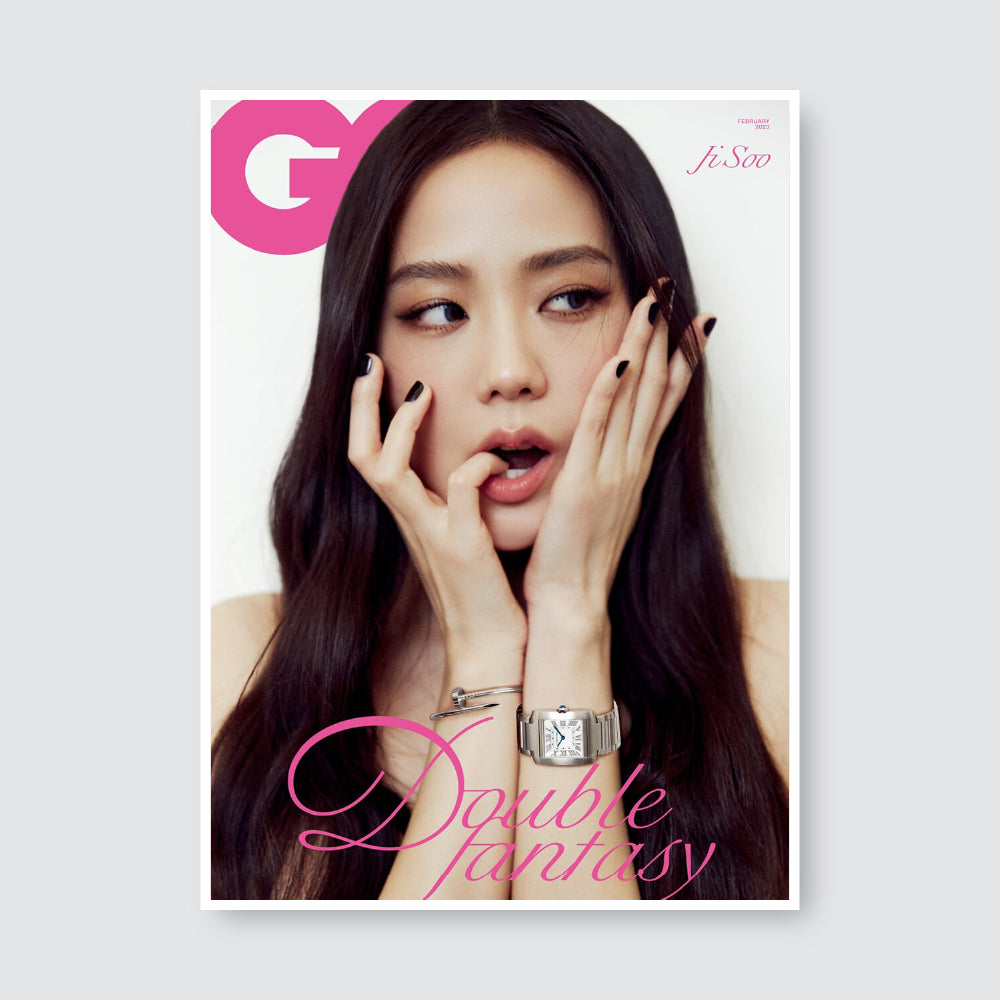 GQ Korea Magazine February 2023 : BLACKPINK JISOO Cover