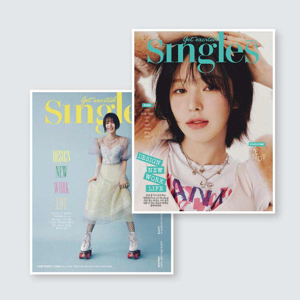 Singles Korea Magazine February 2023 : RED VELVET Wendy Cover