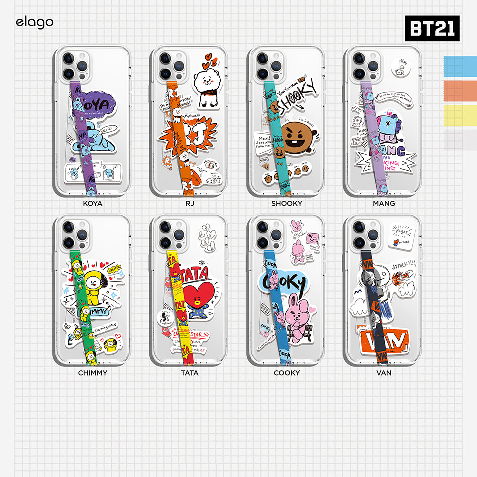 BT21 Phone Finger Strap