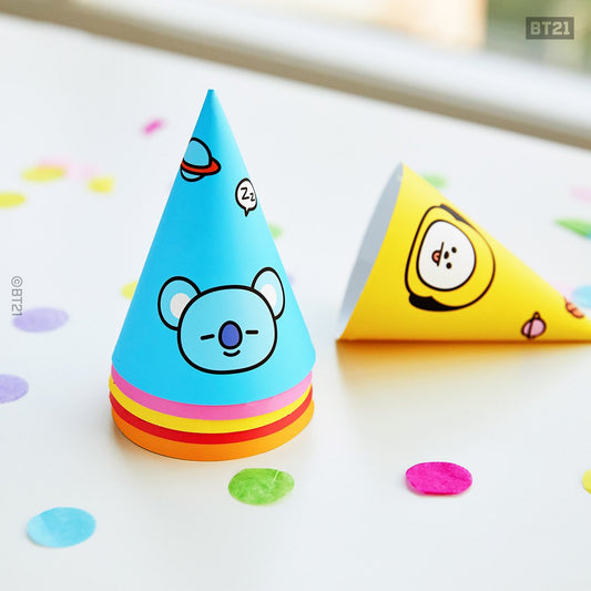 BT21 DIY Birthday Cone Hat