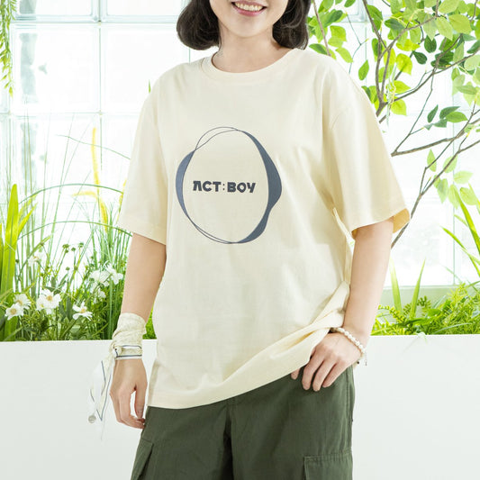TXT ACT:BOY S/S T-Shirt (Ivory)