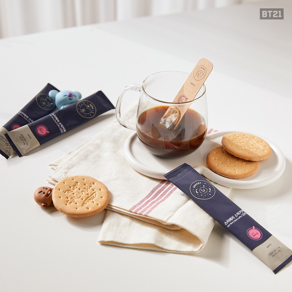 BT21 Stirberry Stick Coffee (Dark)