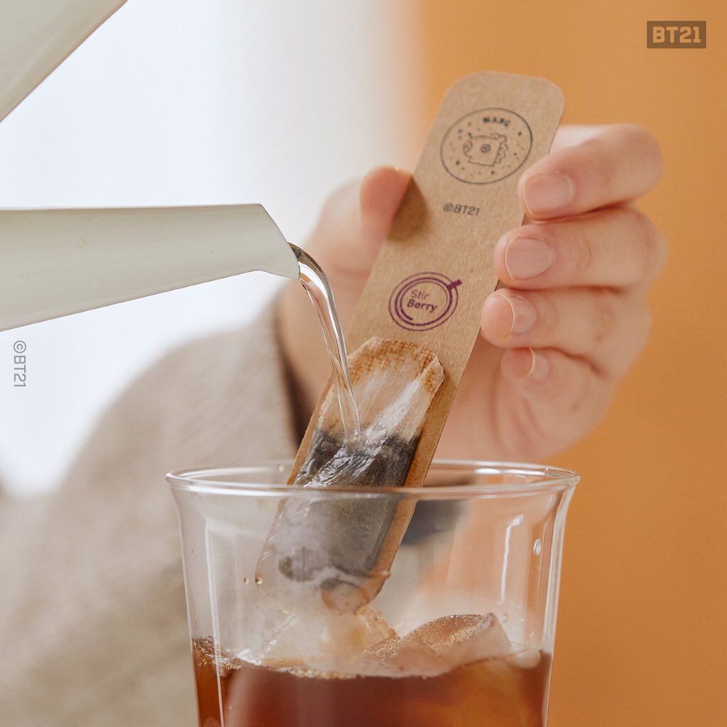 BT21 Stirberry Stick Coffee (Dark)