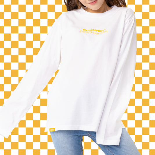 ENHYPEN EN-CONNECT: COMPANION Long Sleeve T-Shirt (White)
