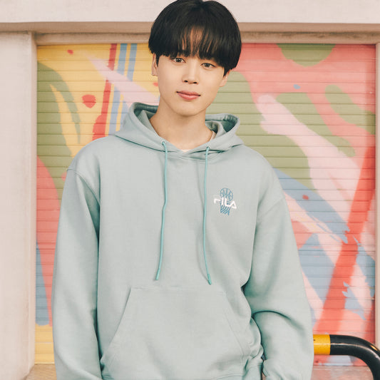 FILA X BTS DYNAMITE Jimin Basketball Hoodie