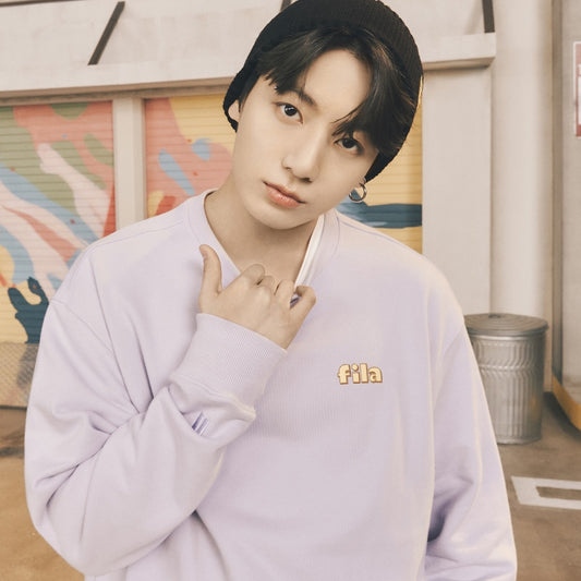 FILA X BTS DYNAMITE Jungkook Disco Sweatshirt