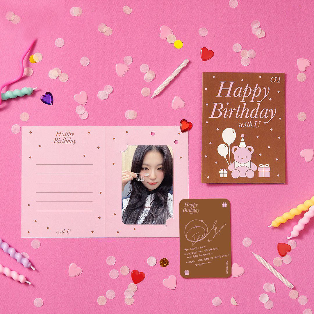 RED VELVET Seulgi Artist Birthday Brooch & Birthday Card