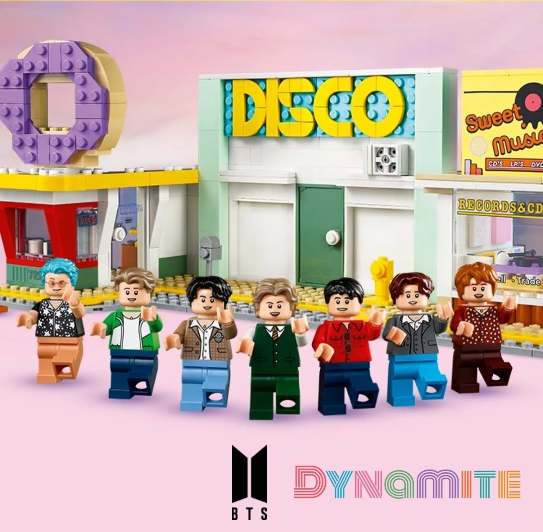 BTS Dynamite LEGO