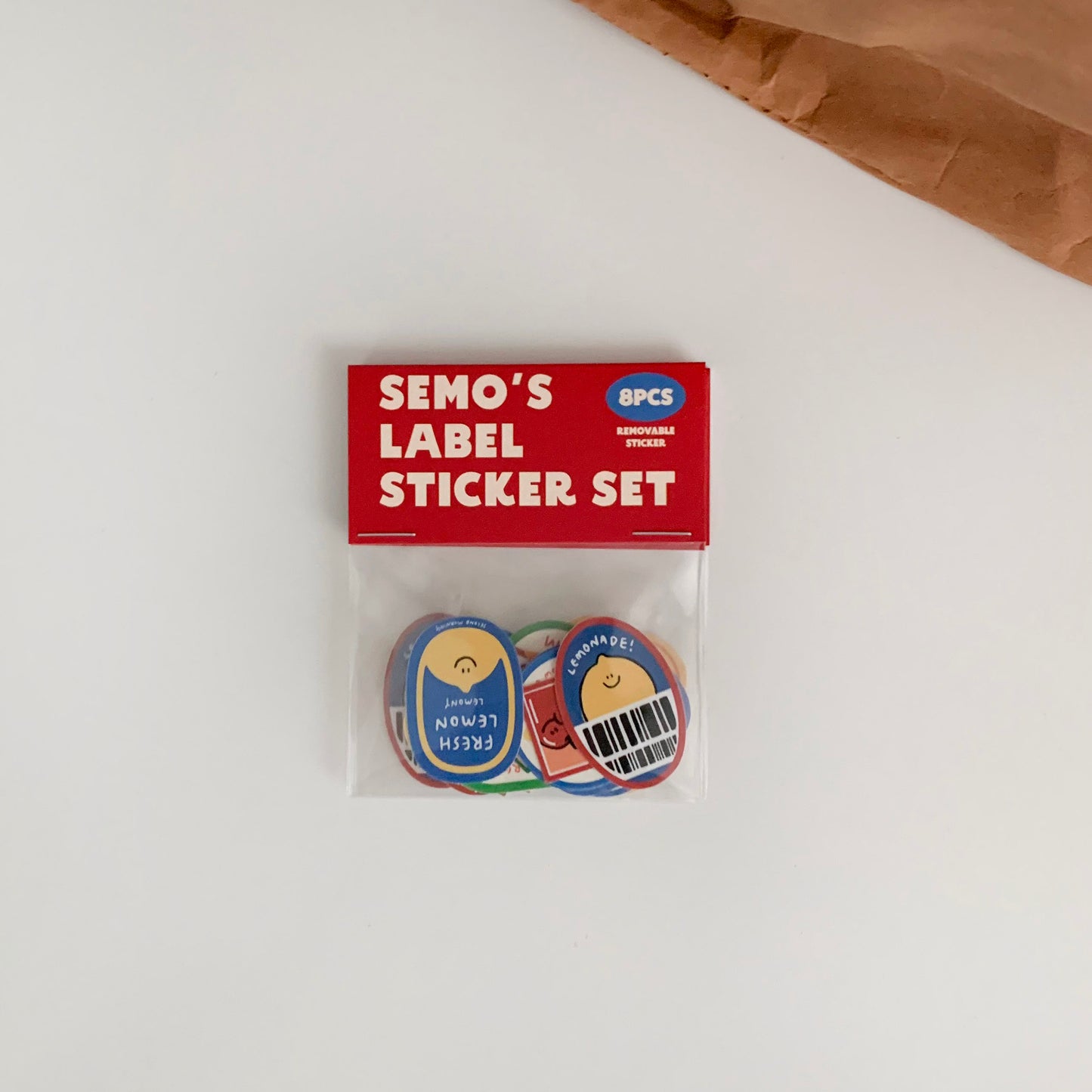 SECOND MORNING Semo's Label Sticker Set