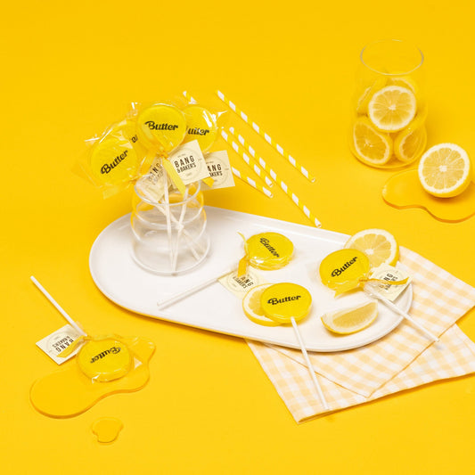 BTS BUTTER Logo Lollipop