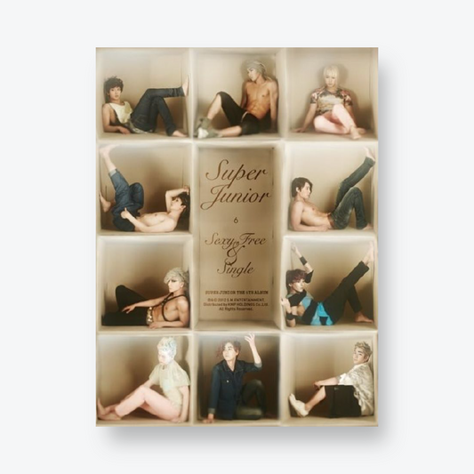 SUPER JUNIOR 6th Album : Sexy, Free & Single (B VER.)