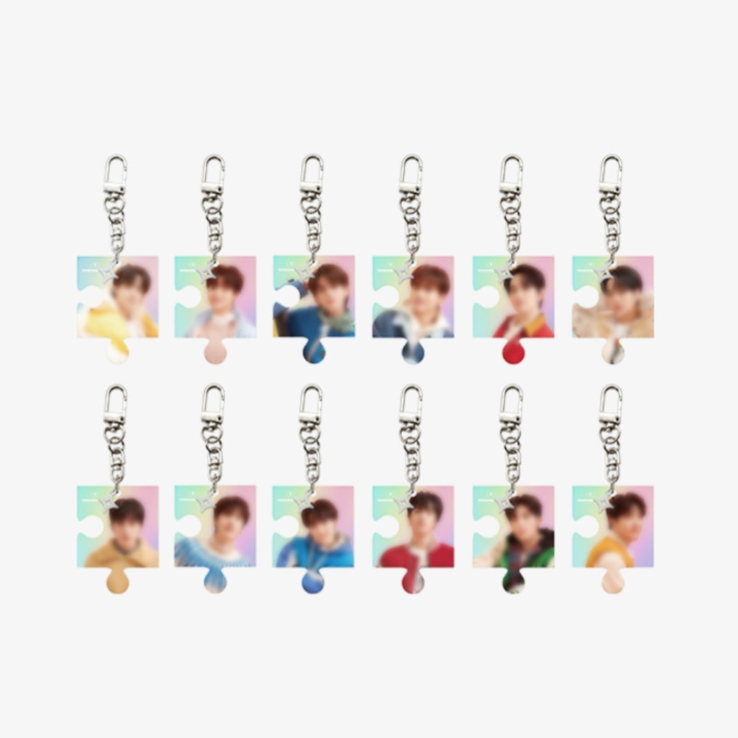 TREASURE JIKJIN Puzzle Acrylic Keyring