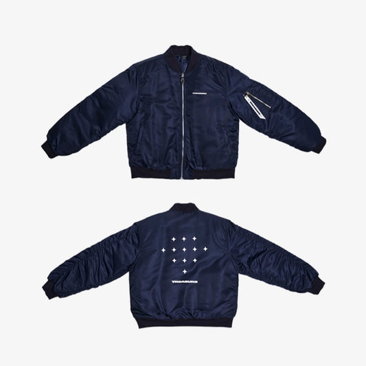 TREASURE JIKJIN MA-1 Team Jacket (Navy)