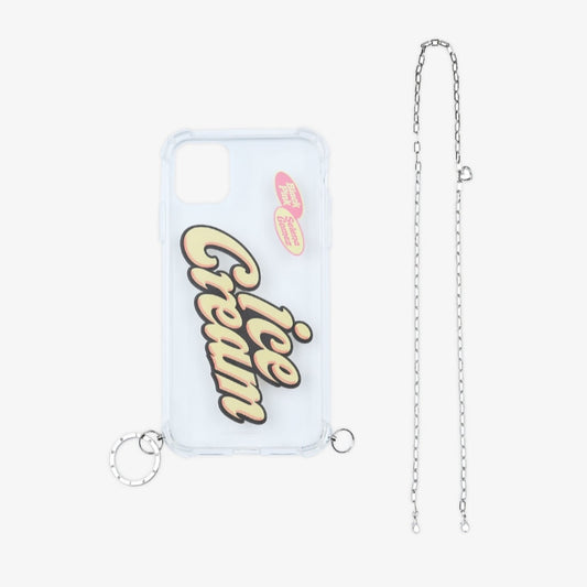 BLACPINK ICE CREAM Chain Phone Case (Clear)