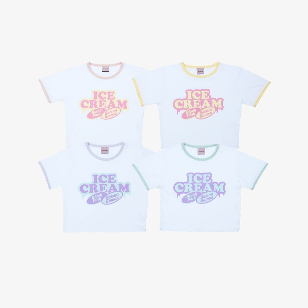 BLACPINK ICE CREAM Cropped T-Shirt