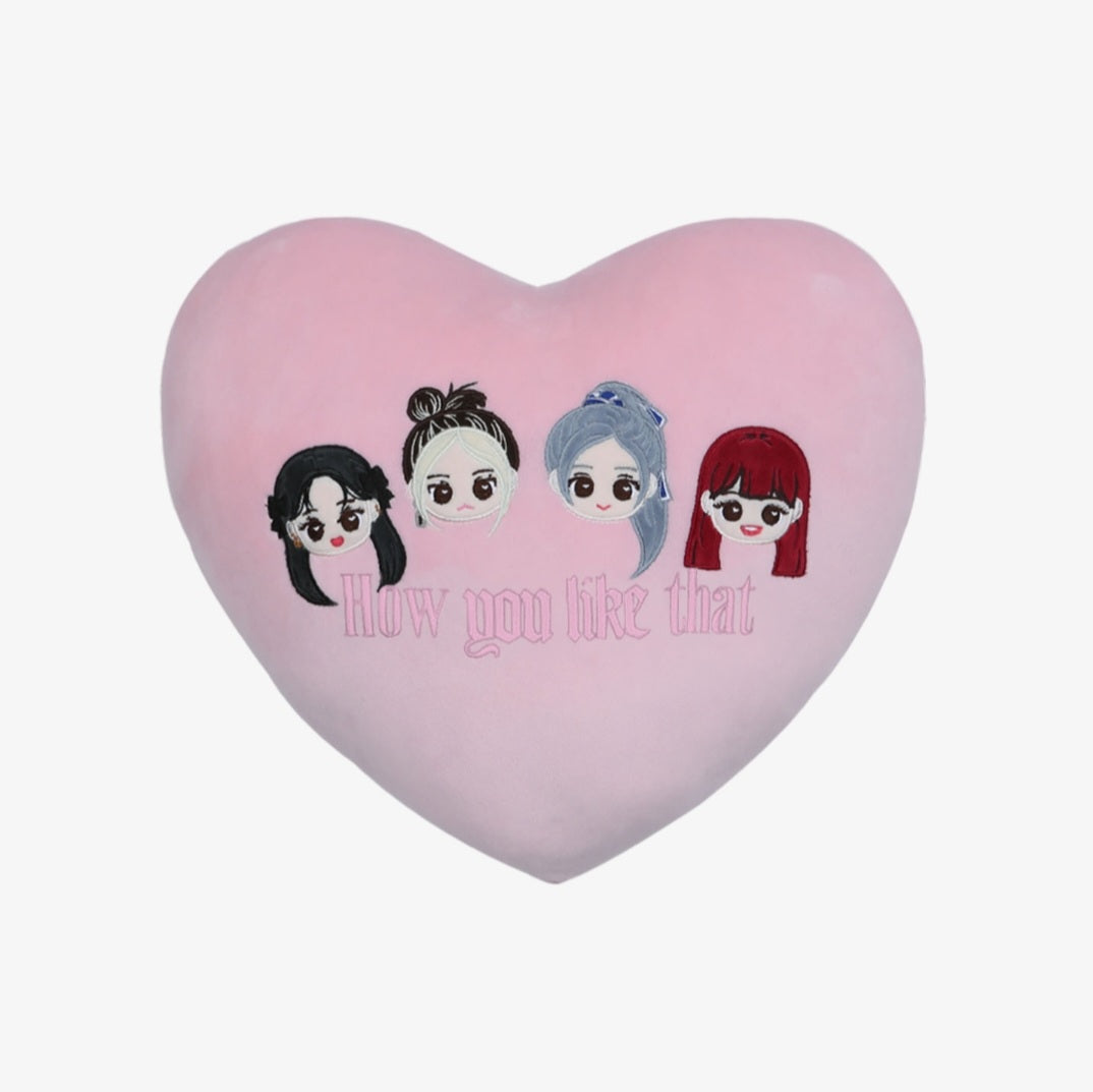 BLACKPINK HYLT Character Heart Cushion