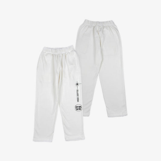 BLACKPINK HYLT Sweatpants (White)