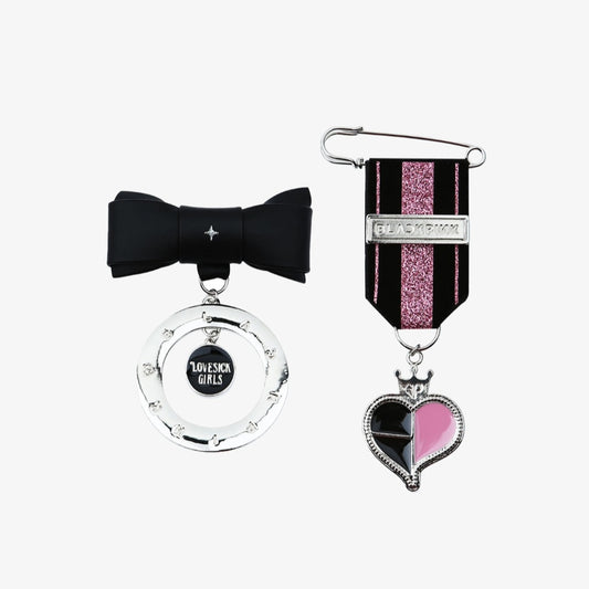 BLACKPINK THE ALBUM Brooch (Black)